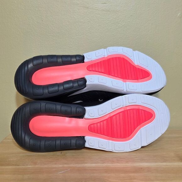 Nike Air Max 270 Shoes Black White AH8050-002 Men’s Size 10 - Picture 6 of 7